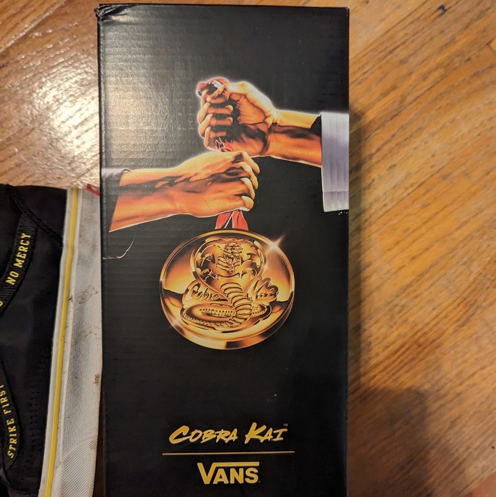 Vans and Cobra Kai
